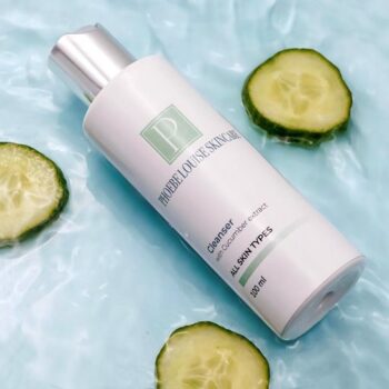 Cleanser with cucumber extract